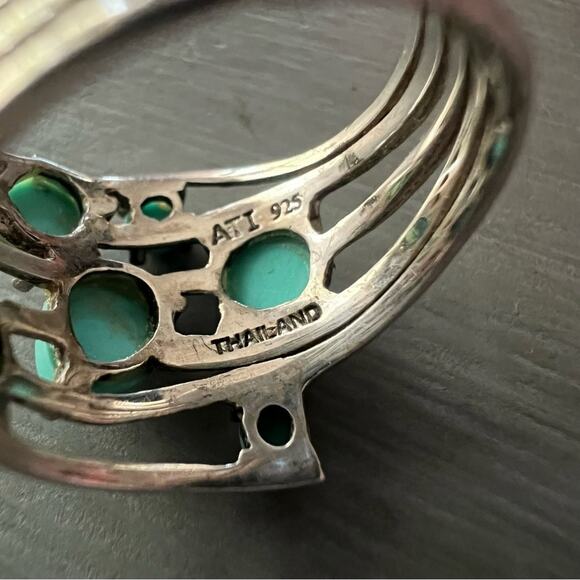 ATI 925 Sterling Silver Ring size 7 - Picture 9 of 9